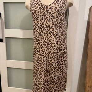 Leopard Print Sleeveless Dress size Medium Maurice’s